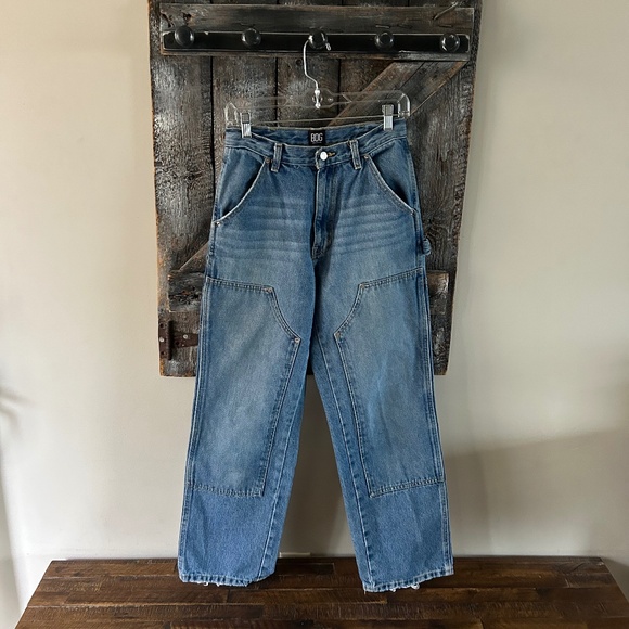 Women's BDG Double Knee Carpenter Stone Wash Jeans - Picture 1 of 3